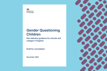 Gender Questioning Children consultation cover
