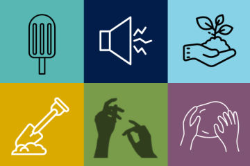 logos illustrating primary experiences